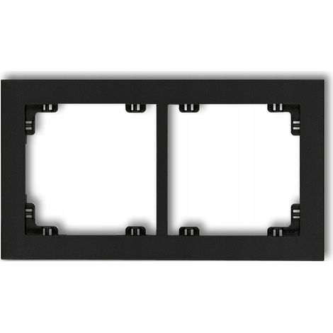 Cornice per placca Karlik 12dr-2 IP20 orizzontale verticale (1/2)