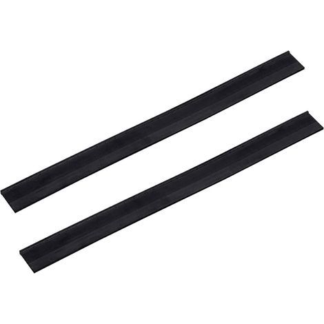 Lames de nettoyage de vitres de rechange pour aspirateur de vitres 2 pièces 280mm raclette caoutchouc accessoire recharge remplacement pour Karcher WV2 WV5 (1/4)