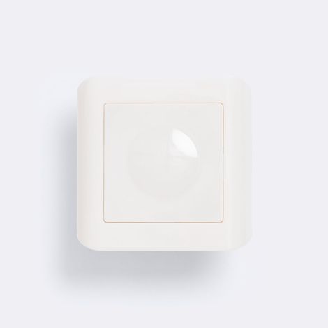 Sensore di Movimento RADAR Crepuscolare 360º per Meccanismo da Parete Bianco (1/4)
