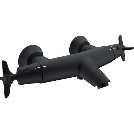 Mitigeur thermostatique bain-douche ADAGIO Noir Mat - 913901SNM (1/3)