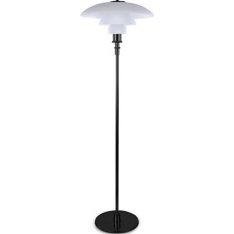 Stehlampe - Wohnzimmerlampe - Liam Black chrome