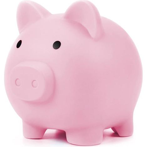 ®RisingFF Jolie Sparbüchse für Kinder, elterliches Andenken, verspieltes Geschenk für Kinder (Rosa) (1/5)