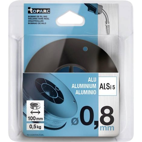 gys 086685 Filo in Alluminio 100 mm 0,8 mm di spessore