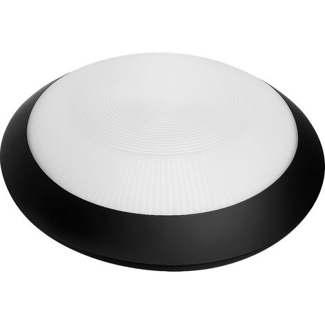 APLIQUE IP65 NEGRO REDONDO 265MM.E-27 (1/2)