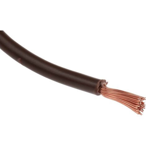 Câble triple homologation RS PRO, Marron, Section 2,5 mm² 1 kV c.c., 600 V c.a., , Triple homologation ( Prix pour Bobine de 100 Mètres ) (1/3)