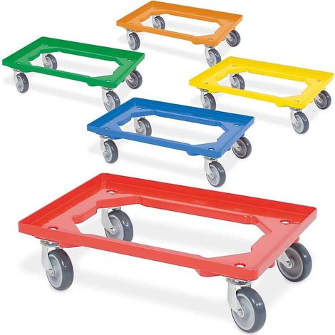 BRB Lot de 5 rouleaux de caisse de 600 x 400 mm - 1 rouleau de bleu, jaune, vert, orange, rouge