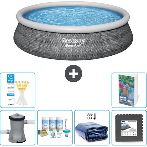Bestway Bestway Fast Set Ronde - 457x84 cm - 7-pièces S233 (1/5)