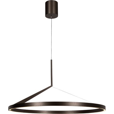 Suspension LED élégante Applause Métal brossé - Ø 80cm - 23400/80/15 (1/3)