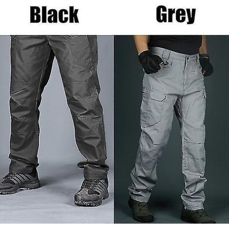 Pantalon cargo tactique homme, pantalon SWAT, pantalon de randonnée multipoches, pantalon d'entraînement, pantalon militaire - Taille L
