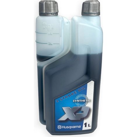 ACEITE MEZCLA 2T XP SYNTEHTIC HUSQVARNA. ENVASE DE 1 LITRO CON DOSIFICADOR