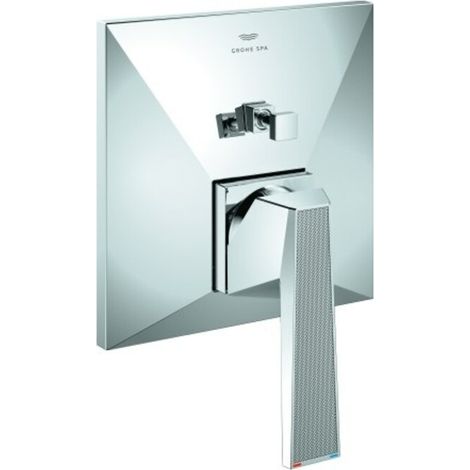 Wannenbatt. Allure Bril. PC 24425 FMS Griff Rändelstruktur chrom (1/2)
