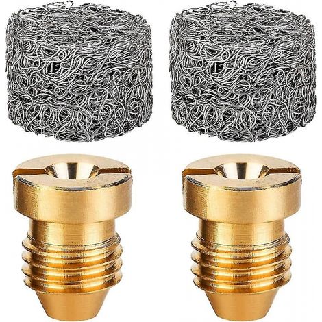 BEBUSINGOTO Stück 1,1 mm Gewinde-Schaumdüse, universelle Ersatzdüse, Zubehör für Schaumlanzen