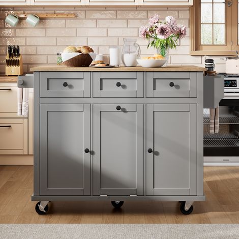 Tisch Küchentisch ausziehbar 112 cm mit Aufbewahrung OKMYHOME (1/5)