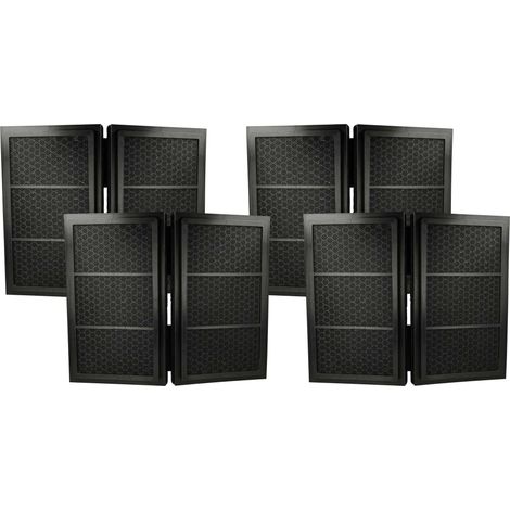 vhbw 4x Luftilter kompatibel mit Blueair Pro L, Pro XL, Pro M Luftreiniger - Kombifilter Vorfilter + HEPA
