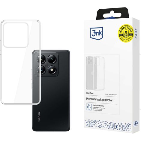 Funda transparente 3mk para Xiaomi 14T Pro (1/5)