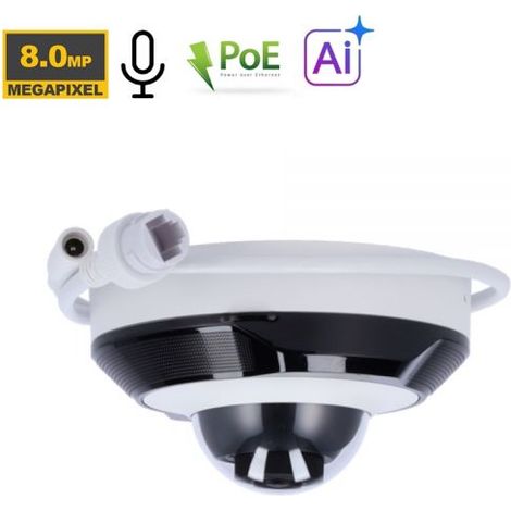 AJAX DOMECAM MINI HL 8MP WHITE - 126273 (2.8MM 110°)