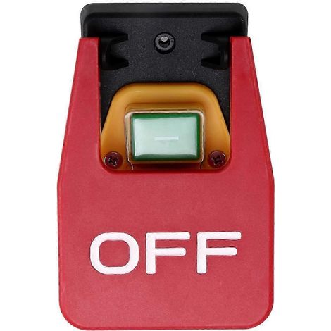 Interrupteurs à bouton-poussoir électromagnétiques 5 broches YH02-A 16 A AC250 V IP55 étanches pour machines et outils de jardin, édition 528 (1/5)