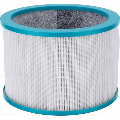 Filtre de ventilateur sans lame, réutilisable, lavable, remplacement de charbon actif 2 en 1 pour ventilateurs de 46 pouces (1/5)