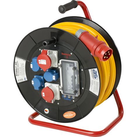 Mammut Kabeltrommel Tragegestell 400V 30m AT-N07V3V3-F 5G4 IP44
