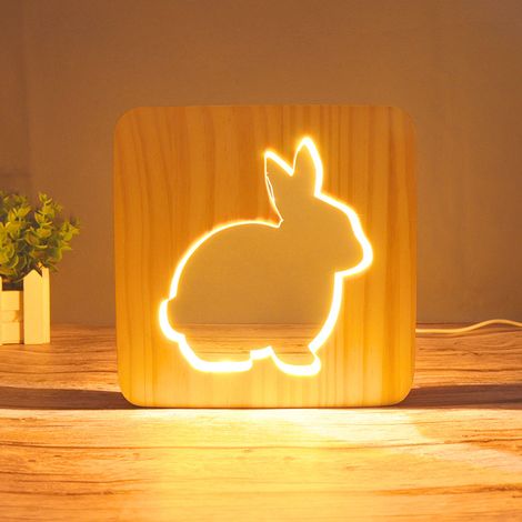 Petite lampe de nuit pour animaux, lampe de lecture, LED, Bonne qualité petite lampe de nuit, enfants, mère et enfant, tête de lit, bébé, fille, garçon, sommeil d'enfant, adulte, lampe d'escalier, por (1/4)