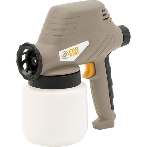 Pistolet à peinture 120W cuve=0,8L débit=300ml/min (1/2)