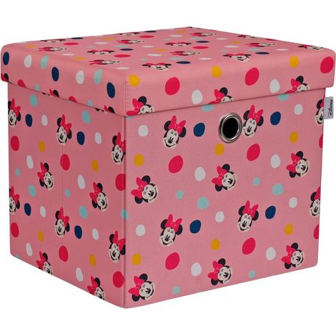 Minnie Pouf Seduta con Coperchio e Contenitore Disney Home