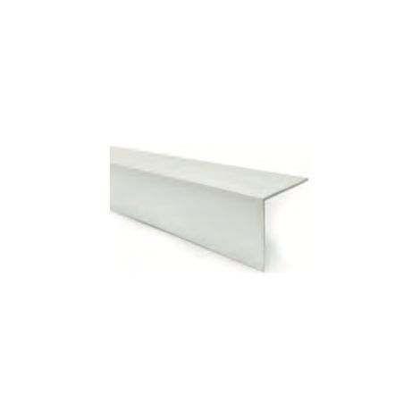 Lot de  20 Cornières PVC blanc - 2 m