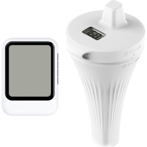 Kabelloses Pool-Thermometer: IP67-zertifiziertes Pool-Thermometer, Temperatur- und Feuchtigkeitsmonitor, WLAN-fähiges Pool-Thermometer, kabelloses digitales Thermometer für Pools, Schwimmen