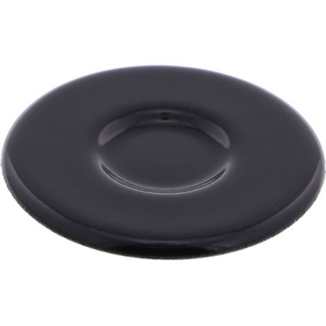 AVEA, CHAPEAU Plaque BRULEUR Auxiliaire DIFENDI D46 NOIR DESSUS CREUX (1/2)