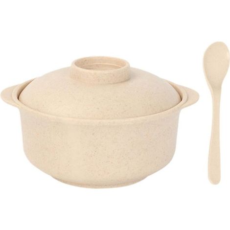 Bol para ramen/fideos instantáneos para microondas con tapa (1/5)