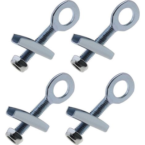 4pcs Tendeur d'essieu Roue à Chaîne 10mm Réglable avec Vis pour Vélo Electrombile (1/4)
