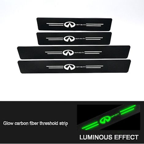 Kratzfeste Einstiegsleisten für Autos – passend für Autozubehör – 4er-Packung für Infiniti llk13