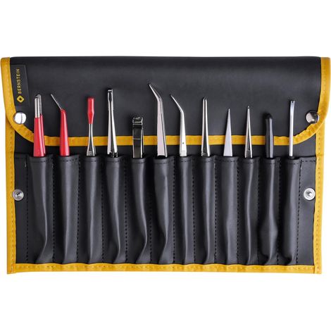 Bernstein Tools for Electronics 5-100  Pinzetten-Set 12teilig