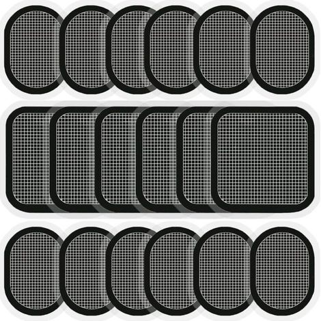 18 Pièces Électrode de Ceinture.Compatible avec Abs Series. Électrode de Rechange pour Ceintures Musculation Abdominales (1/5)