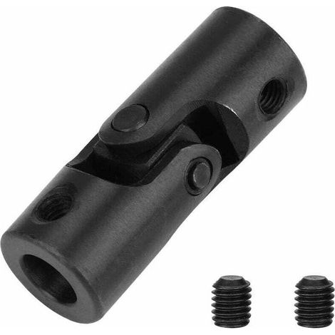 Cardan 10mm,Axe de Joint Universel,Joint Universel(ID:10mm/OD: 20mm) pour Moteur de Modèle RC,Tel Que Modèle d'avion,de Model Boat et de Robot etc ((ID:10mm/OD: 20mm)) (1/5)