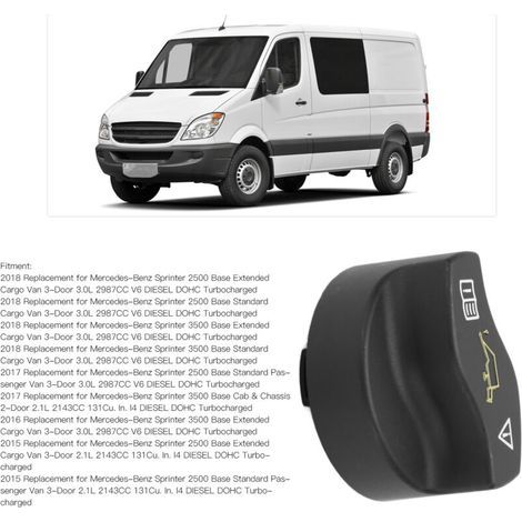 Bouchon de Remplissage d'huile, Résistant à la Corrosion 0000101685 Remplacement Fiable pour Sprinter 2500 3500 pour Voiture (1/5)