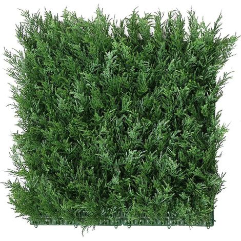 Element dekorativ für Garten wellhome artificial hedge 100x100 cm recycelbar