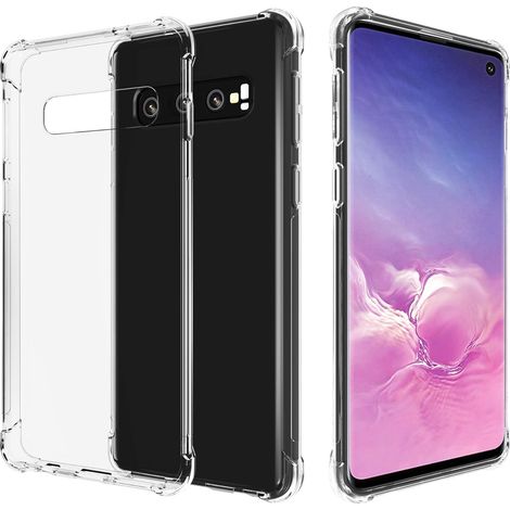 CUSTODIA PER SAMSUNG GALAXY S10 5G IN SILICONE TRASPARENTE FLESSIBILE POSTERIORE (1/5)