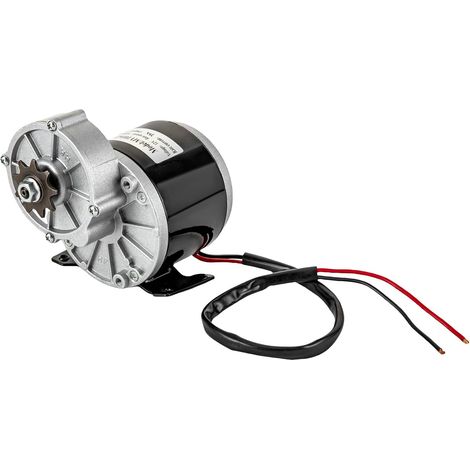 Elektromotor 12V 250W Getriebemotor Untersetzung Elektrischer Bürstenmotor 2750 U/min Elektrofahrradmotor mit Bürsten für E-Bikes Elektroroller