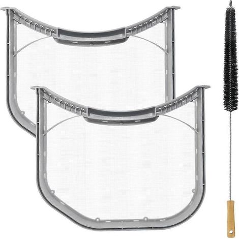 Lot de 2 filtres à peluches de rechange pour sèche-linge LG (1/5)