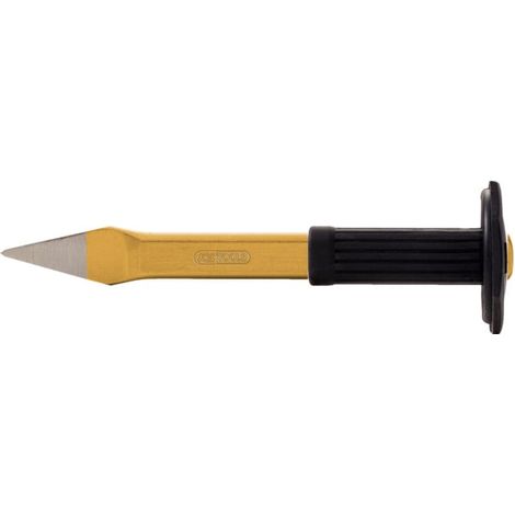 KS TOOLS Bédanes avec poignée de sécurité, forme ovale plate, 300mm ( 162.0294 ) (1/2)
