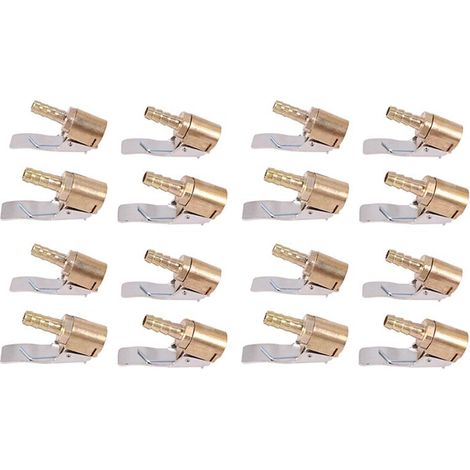 16 clips de bomba de aire automática de 6 mm para válvula de inflado de neumáticos de coche y camión (1/2)