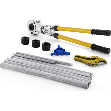 VEVOR Pressatrice Multistrato Manuale 4 Matrici Th 16-20-25-32mm Crimpatrice Idraulica Professionale con Calibratore a Molla di Torsione per Tubi Multistrato (1/5)