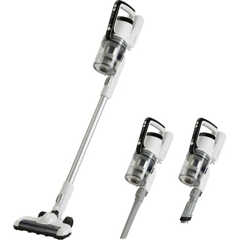 Aspirateur sans fil 2 en 1 avec moteur DC 150W 0.7L Blanc et Noir (1/5)