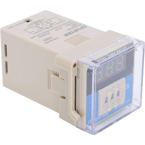 ATS48A-20-3D LED-Digitalanzeige-Zeitrelais, einstellbare Zeitverzögerung, Steuerkomponenten, DC 24 V