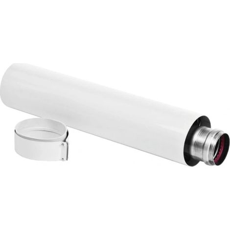 Tubo prolunga coassiale universale scarico fumi Ø60/100 mt 1 PUCCI