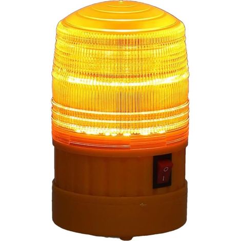 Sicherheitswarnung mit gelbem Blinklicht (1/5)