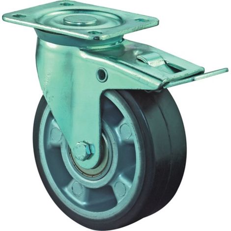 Ruota girevole per carichi pesanti BS Rollers 125 mm 200 kg - LB520.B80.125 (1/2)