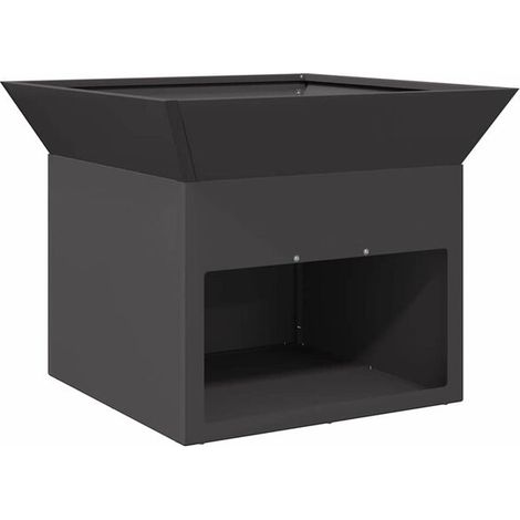 Braises noires 50 x 50 x 40 cm Acier (1/5)