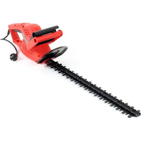 Taille-haie électrique de 520W avec une longueur de coupe de 450mm, frein de sécurité et éclairage intégré. (1/5)